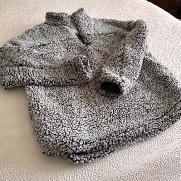 Thread & Supply Women's Wubby Fleece Pullover Charcoal Sz M - Picture 16 of 16